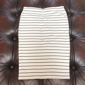 Vince Camuto Striped Skirt